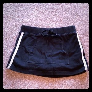 Circo XS black and white sporty skort